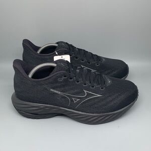 Mizuno Wave Rider 28 Black Running Shoes J1GC240303 Men’s Sz 11.5 NWT